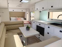 2025 JB Caravans Dirt Road Xtreme 21' Rear Door Club Lounge
