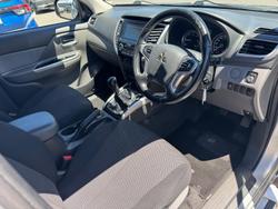 2017 Mitsubishi Triton GLS MQ MY18 4X4 Dual Range Sterling Silver