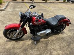 2013 HARLEY-DAVIDSON FLSTFB FAT BOY LO Orange