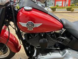 2013 HARLEY-DAVIDSON FLSTFB FAT BOY LO Orange