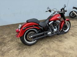 2013 HARLEY-DAVIDSON FLSTFB FAT BOY LO Orange