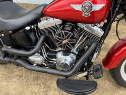 2013 HARLEY-DAVIDSON FLSTFB FAT BOY LO Orange