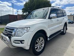 2016 Mitsubishi Pajero Exceed NX MY17 4X4 Dual Range White