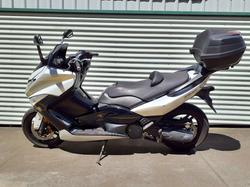 2011 Yamaha TMAX (XP500) TMax White