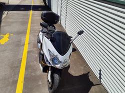 2011 Yamaha TMAX (XP500) TMax White