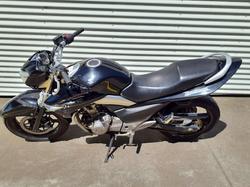 2013 Suzuki Inazuma 250 (GW250) Inazuma Black