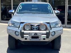 2018 Toyota Hilux SR5 GUN126R 4X4 Dual Range Silver Sky