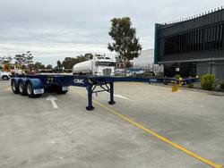 2026 CIMC 40' Skeletal With 3 Way Twist Locks A-Double Compliant