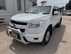 2013 Holden Colorado LT RG MY13 4X4 Dual Range Summit White