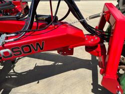 0 SERAFIN ECOSOW SINGLE DISC NARROWFOLD SEEDER WITH BALDAN UNITS USED RED