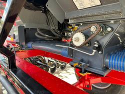 0 SERAFIN ECOSOW SINGLE DISC NARROWFOLD SEEDER WITH BALDAN UNITS USED RED