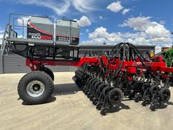 0 SERAFIN ECOSOW SINGLE DISC NARROWFOLD SEEDER WITH BALDAN UNITS USED RED