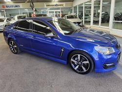 2016 Holden Commodore SV6 Black VF Series II MY16 Slipstream Blue