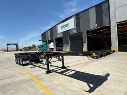 2025 CIMC 40' 3 Way Skeletal Semi Trailer