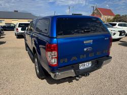 2020 Ford Ranger XLT PX MkIII MY20.25 4X4 Dual Range Lightning Blue