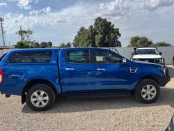 2020 Ford Ranger XLT PX MkIII MY20.25 4X4 Dual Range Lightning Blue