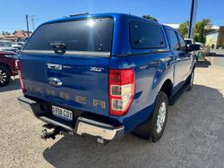 2020 Ford Ranger XLT PX MkIII MY20.25 4X4 Dual Range Lightning Blue