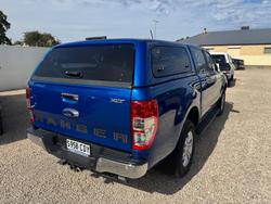 2020 Ford Ranger XLT PX MkIII MY20.25 4X4 Dual Range Lightning Blue