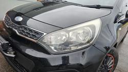 2014 Kia Rio S UB MY14 Aurora Black