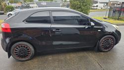 2014 Kia Rio S UB MY14 Aurora Black