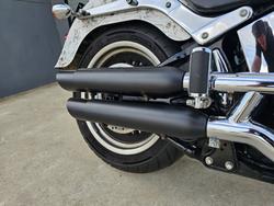 2011 HARLEY-DAVIDSON FLSTF FAT BOY Silver