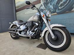 2011 HARLEY-DAVIDSON FLSTF FAT BOY Silver