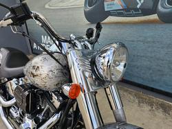 2011 HARLEY-DAVIDSON FLSTF FAT BOY Silver