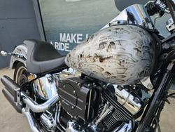 2011 HARLEY-DAVIDSON FLSTF FAT BOY Silver