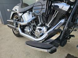 2011 HARLEY-DAVIDSON FLSTF FAT BOY Silver