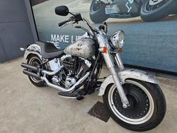 2011 HARLEY-DAVIDSON FLSTF FAT BOY Silver