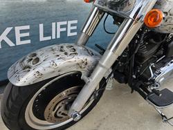 2011 HARLEY-DAVIDSON FLSTF FAT BOY Silver