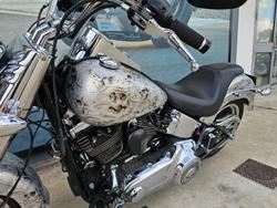 2011 HARLEY-DAVIDSON FLSTF FAT BOY Silver