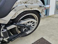 2011 HARLEY-DAVIDSON FLSTF FAT BOY Silver