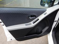 2008 Toyota Yaris YRS NCP91R MY09 Snow Cap White