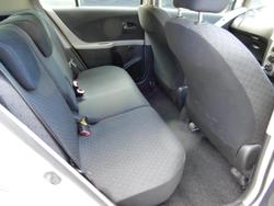 2008 Toyota Yaris YRS NCP91R MY09 Snow Cap White