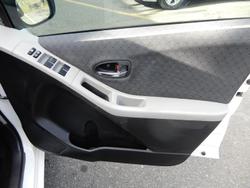 2008 Toyota Yaris YRS NCP91R MY09 Snow Cap White