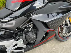 2026 CFMOTO 2026 Cf Moto 450CC 450SR Zircon Black With Velocity Grey