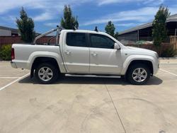 2013 Volkswagen Amarok TDI420 Highline 2H MY13 4X4 Constant Candy White