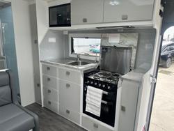 2025 JB Caravans Dirt Roader 19'6 Front Door