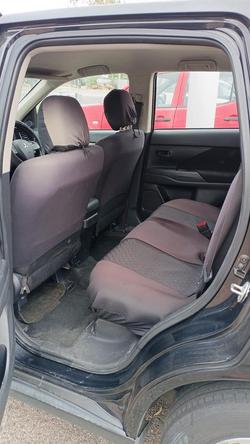 2013 Mitsubishi Outlander ES ZJ MY14 4X4 On Demand Black