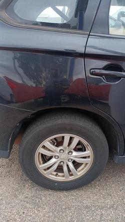 2013 Mitsubishi Outlander ES ZJ MY14 4X4 On Demand Black