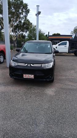 2013 Mitsubishi Outlander ES ZJ MY14 4X4 On Demand Black