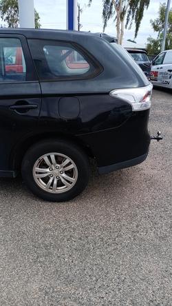 2013 Mitsubishi Outlander ES ZJ MY14 4X4 On Demand Black