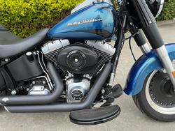 2014 HARLEY-DAVIDSON FLSTFB FAT BOY LO Blue