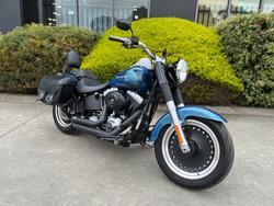2014 HARLEY-DAVIDSON FLSTFB FAT BOY LO Blue