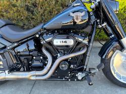 2018 HARLEY-DAVIDSON FLFBS_ANV FAT BOY ANNV Blue