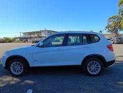 2013 BMW X3 xDrive20d F25 MY13 4X4 Constant Alpine White