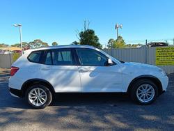 2013 BMW X3 xDrive20d F25 MY13 4X4 Constant Alpine White