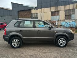 2008 Hyundai Tucson City Elite JM MY07 Charcoal Grey