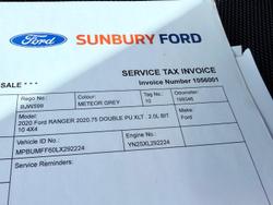 2020 Ford Ranger XLT PX MkIII MY21.25 4X4 Dual Range Meteor Grey